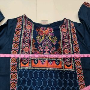 Branded Nevy Blue Kurta