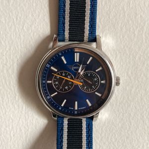 Blue Strap Mini cooper watch