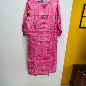 Pink Kurta