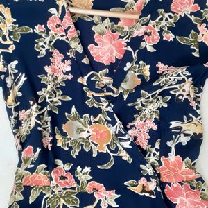 asos wrap on floral dress