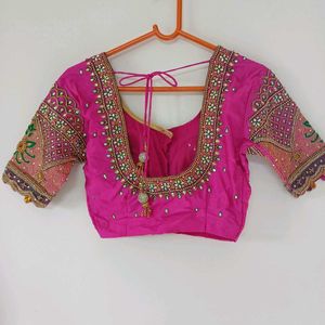 Bridal Wedding Aari Worked Blouse