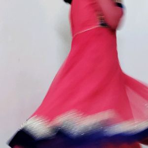 Pink Anarkali Dress