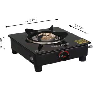 ICONIC ISI Certified Glass Manual Gas Stove 😍🎁