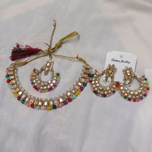 Multi Colour Jewellery Set