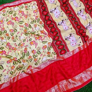 Pure Pichwai Silk Sarees