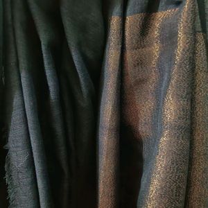 Zari Palla Plain Saree