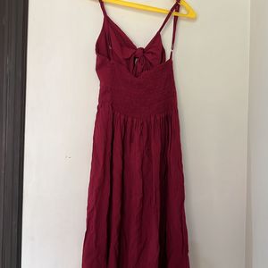 Tie-up Dress