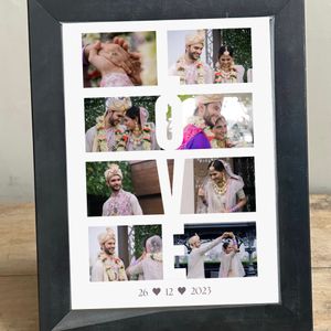 Anniversary Wedding Gift Frame Digital Art