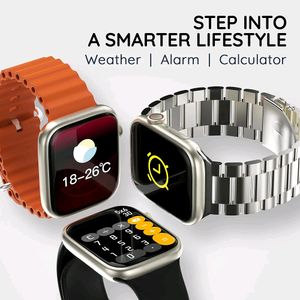 Pebble Trio 1.96 Infinite Display Smart Watch