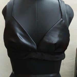 Black Backless Blouse(28 To 40)