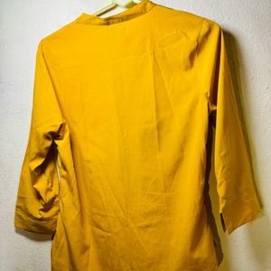 A Mustard Coloured Shirt