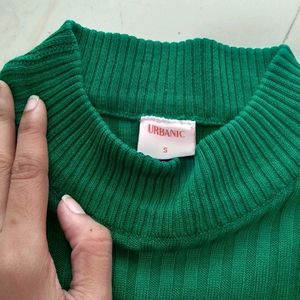 Urbanic High Neck Knitted Sweater