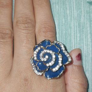 Multi Color Small Flower Ring