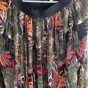 Promod Floral Print Skirt