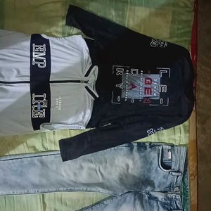 Jeans,Coat,Inner Wear Tshirt. At Low Price