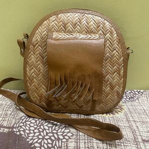 Rattan Sling Bag Women’s