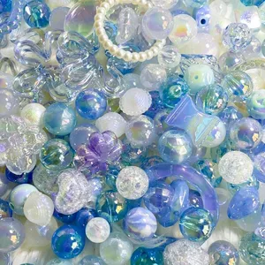 RESTOCK blue beads mix