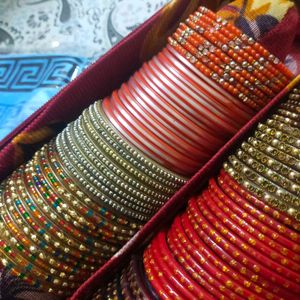 Glass Bangles With Box