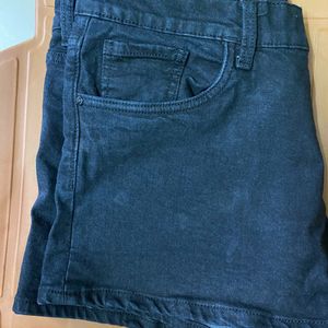 Tokyo Talkies 32 Size Faded Black Shorts