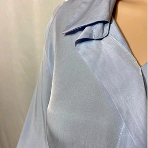 Gorgeous Pastel Blue Soft Silk Shirt ❤️
