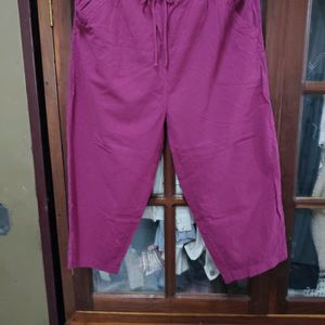 Pink Capri Pants