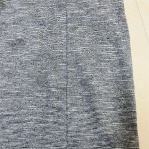 Women Grey Coloured Mini Skirt