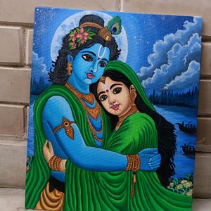 Radha Krishna Painting