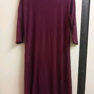 Mini Burgundy Dress 👗