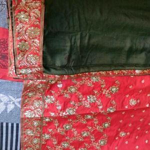 Beautiful Suite Banarasi Silk 1 2 Time Use