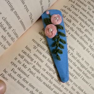 Embroidery Hair Clips