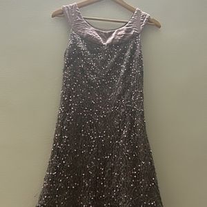 Lilac Sequins Dress