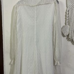 Zara White Dress