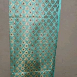 Green Beautiful Banarsi Suit