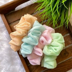 Pastel Scrunchies Comho