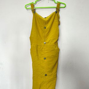 Mustard Colour Dungaree