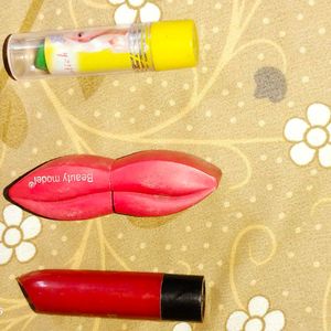 Red Nd Pink Lipstick