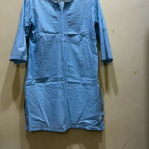 Avaasa Sky Blue Colour Kurta Size XL