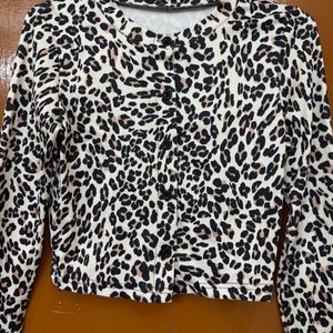 Urbanic Leopard New Crop Top