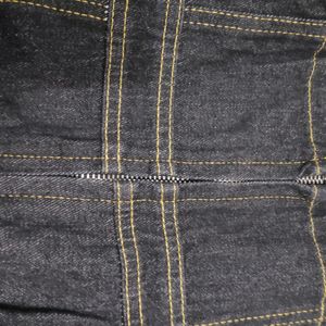 black denim dungree