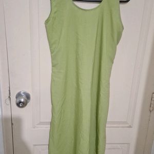 Yellow And Lime Green Inner For Kurti