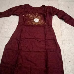 Beautiful Brown Kurta