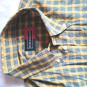 Resale PETER ENGLAND Full Sleeve Checked Shirt