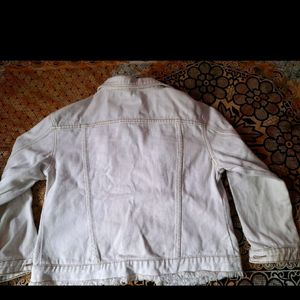 White Denim Jacket