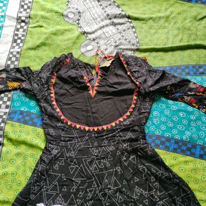 Anouk Black Kurta Set