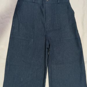 Cotton Denim Straight Fit Jeans