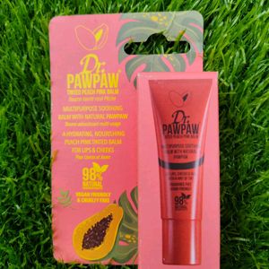 Pawpaw Tinted Peach Pink Lipbalm