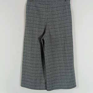 Grey Checks Casual Pant (Women)