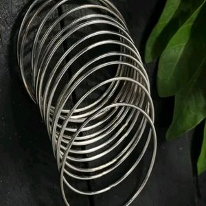 Silver Metal Bangle