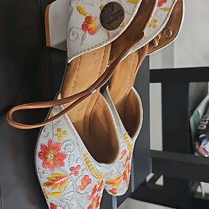 Embroidered Heels