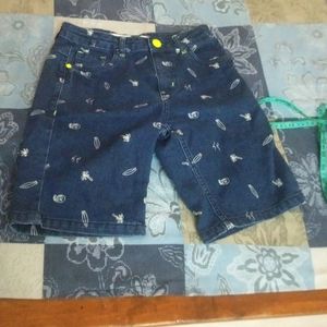 Kids' Point Cove Denim Capri